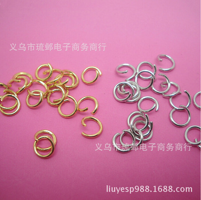 DIY飾品配件材料批發 開口圈 連接圈 鐵圈 手鏈項鏈配件
