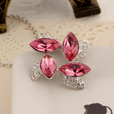 Корейская колье для австрийского хрустального цветка