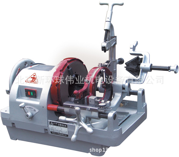 6英寸高效双速钢管切管套丝机QT6-DI