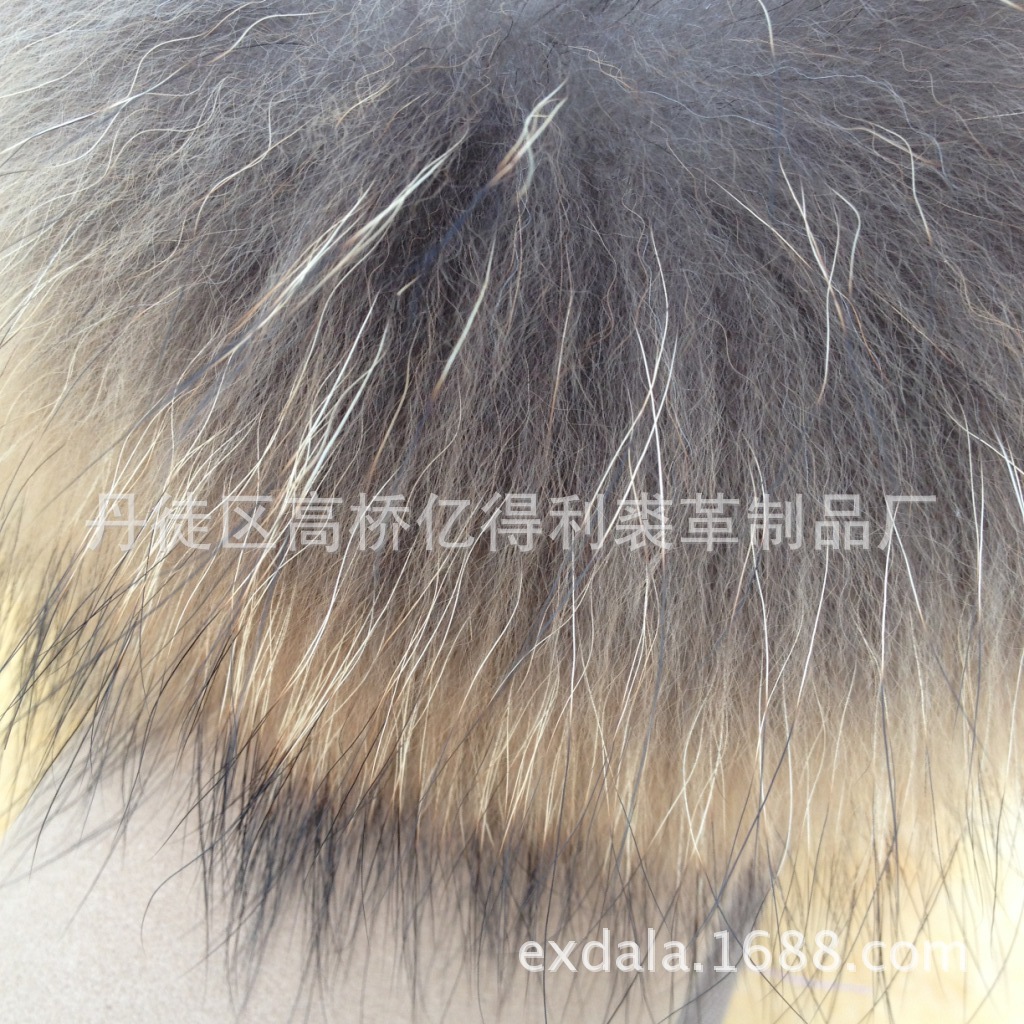 5854超大狐貍毛雪靴 羊皮毛一體