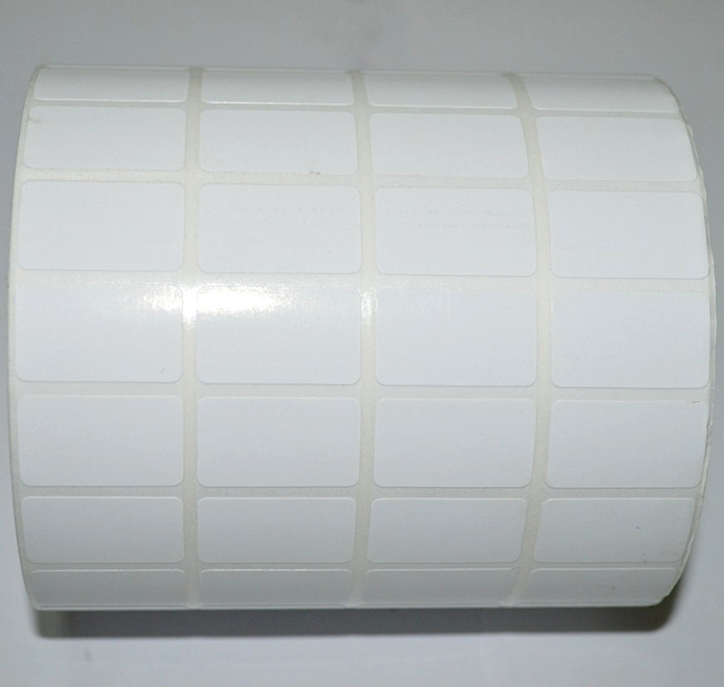 25*15mm条码纸 铜版纸标签打印纸 条形码不干胶空白贴纸 饰品标签