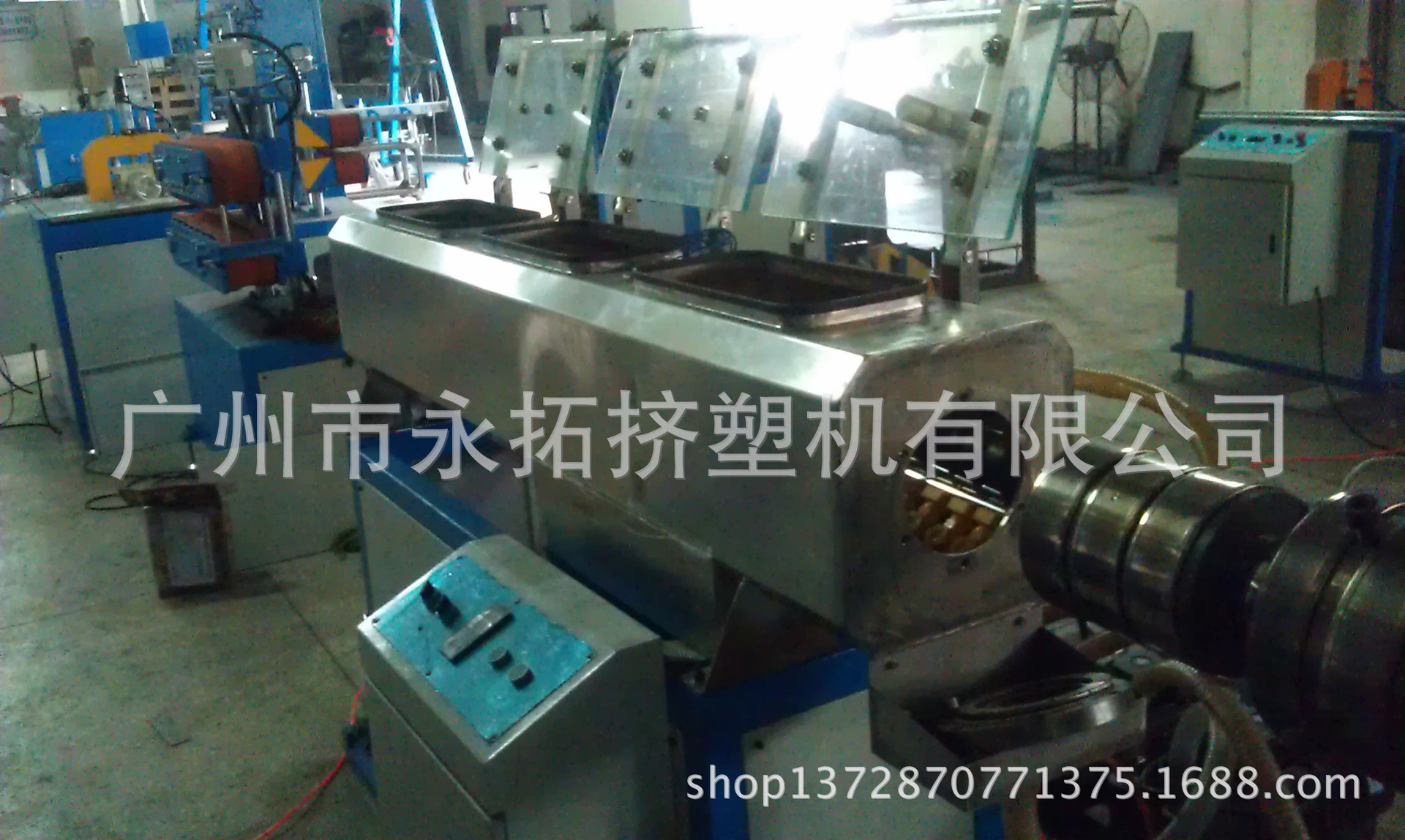 一出二PMMA管材挤出机，有机玻璃管材挤出机