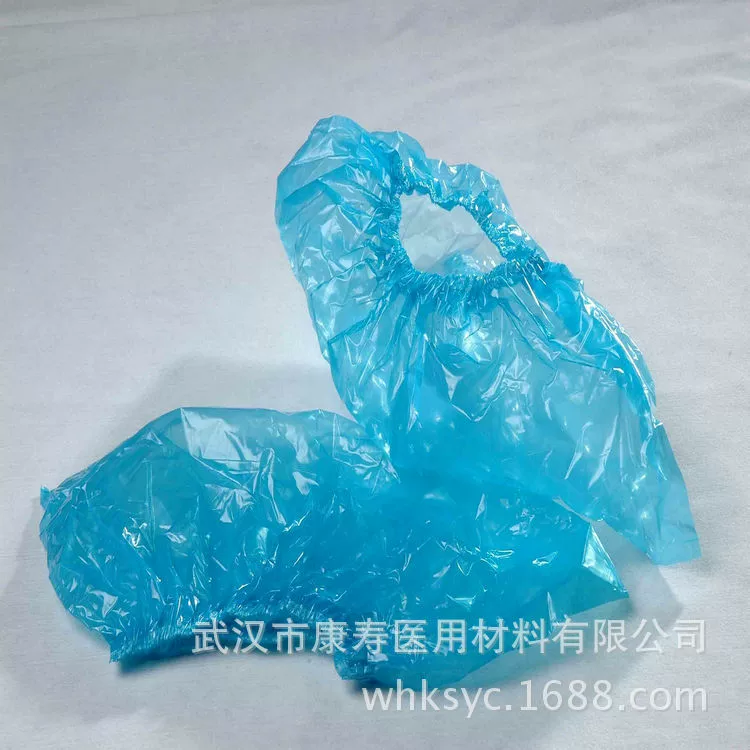 Сверхтолстый чехол для обуви CPE, одноразовый износостойкий Нижний водонепроницаемый на дождливый день, пылезащитный нескользящий студенческий пластиковый чехол для ног для мужчин и женщин