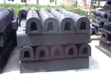 半圆型D型橡胶护舷专卖厂家批发