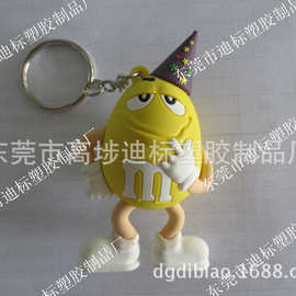 特价销售各种卡通3D立体公仔锁匙扣 PVC软胶滴胶锁匙扣 吊饰