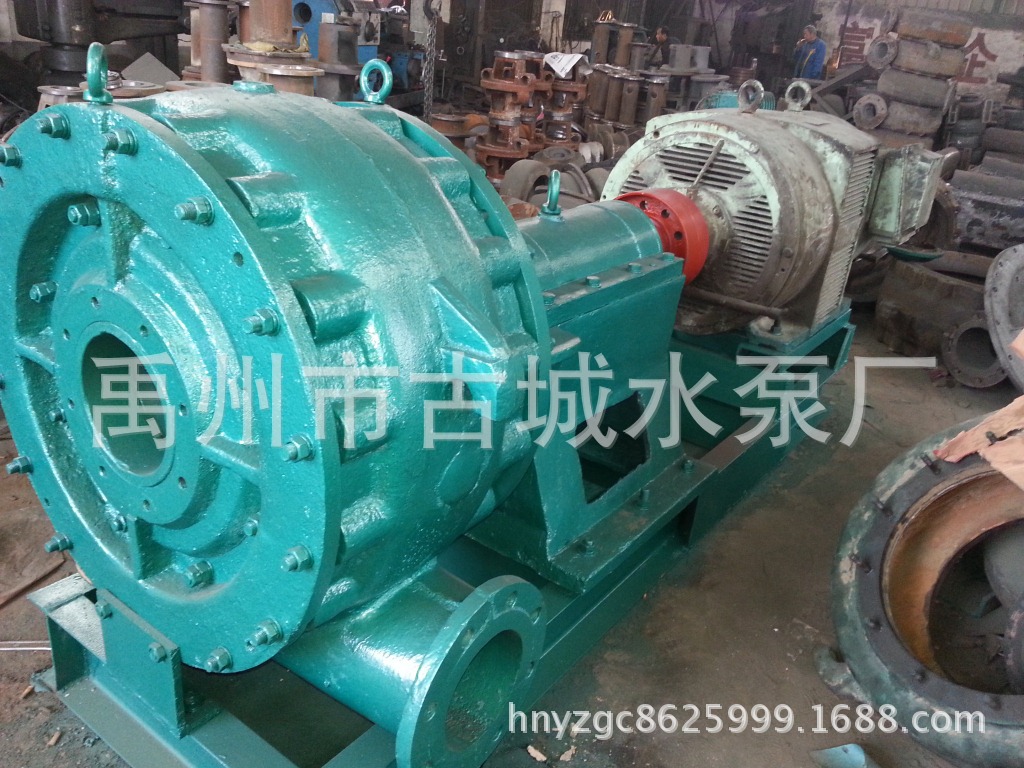 【禹龙马】河道清淤泥砂泵 高扬程10寸卧式高铬合金耐磨抽砂泵