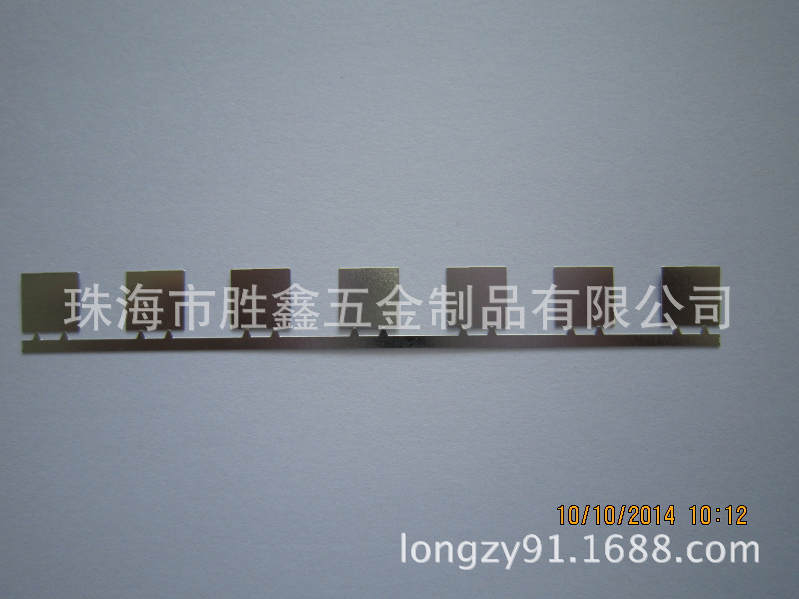 蝕刻連條鍍鎳鋼片