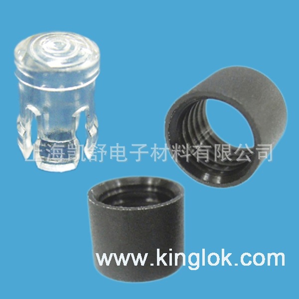 专业现货供应LC5-1导光帽/透明灯座/PC贴片导光柱/LED导光柱