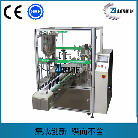 热销全自动睫毛膏灌装机 眼线液灌装机 灌装机  眉笔灌装机