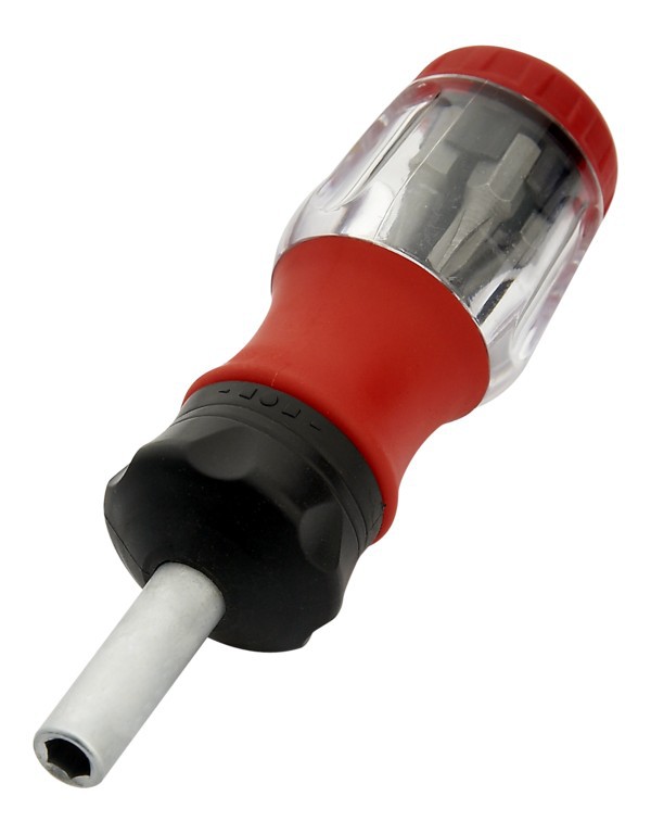 HZB-8037供应ABS透明手柄棘轮螺丝批，一字、十字、六角