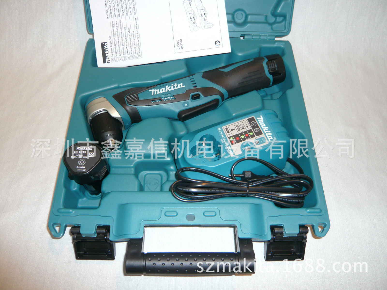 现货批发日本makita牧田充电角钻DA331DWE