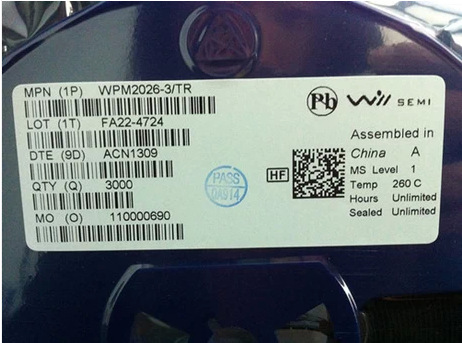 WPM2026-3/TR 100%进口原装 特价供应