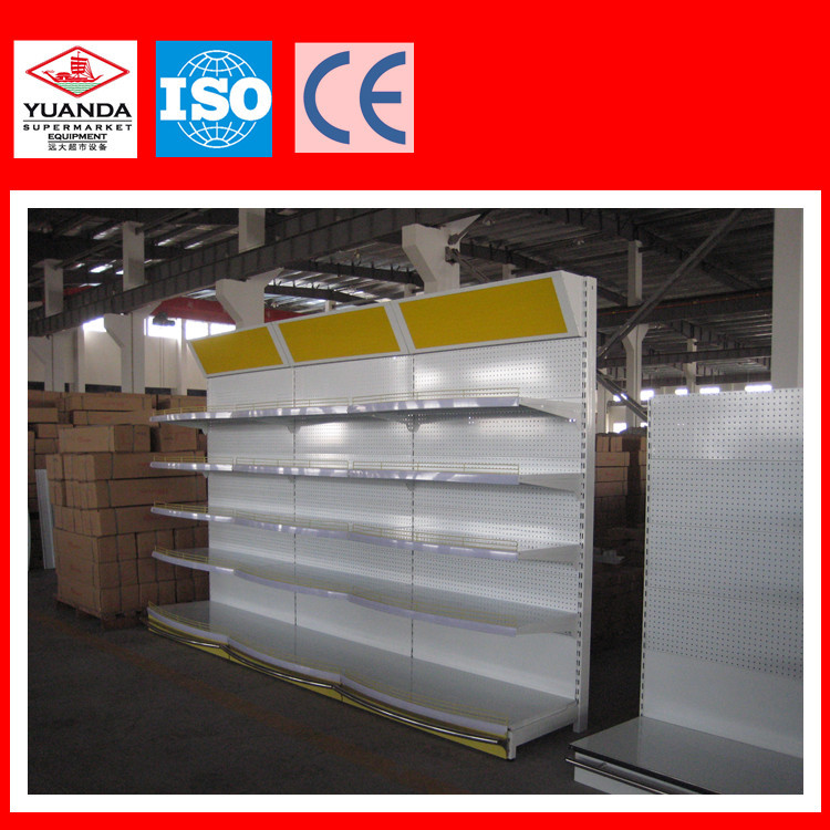 豪华弧形单面货架