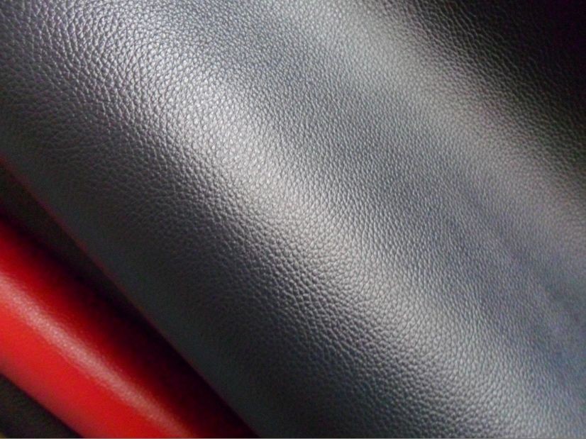 供应优质 黄牛皮鞋面革 深宝蓝小荔枝纹牛皮