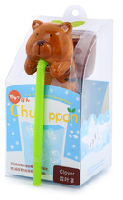 乐艺新品chuppon吸水盆栽配杯子创意玩具促销礼品四叶草哆啦熊