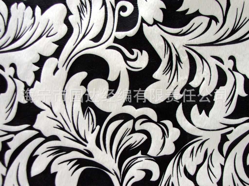 厂家直供 印花经编短毛绒 印花圈绒 印花绒布