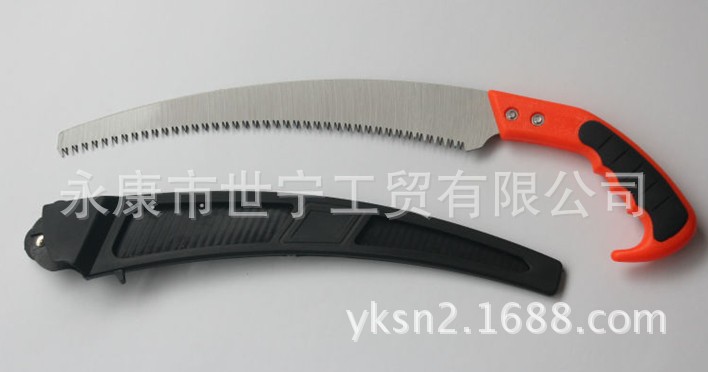 腰锯带宝剑盒 园林工具 磨齿锋利切割木柄腰锯
