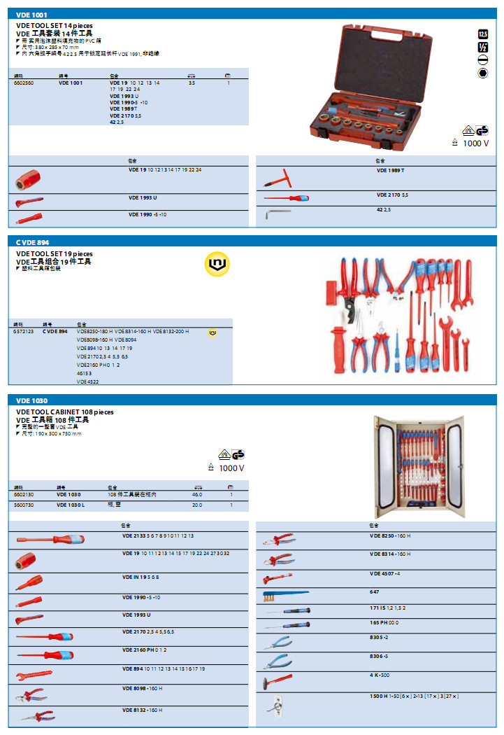 VDE工具套裝