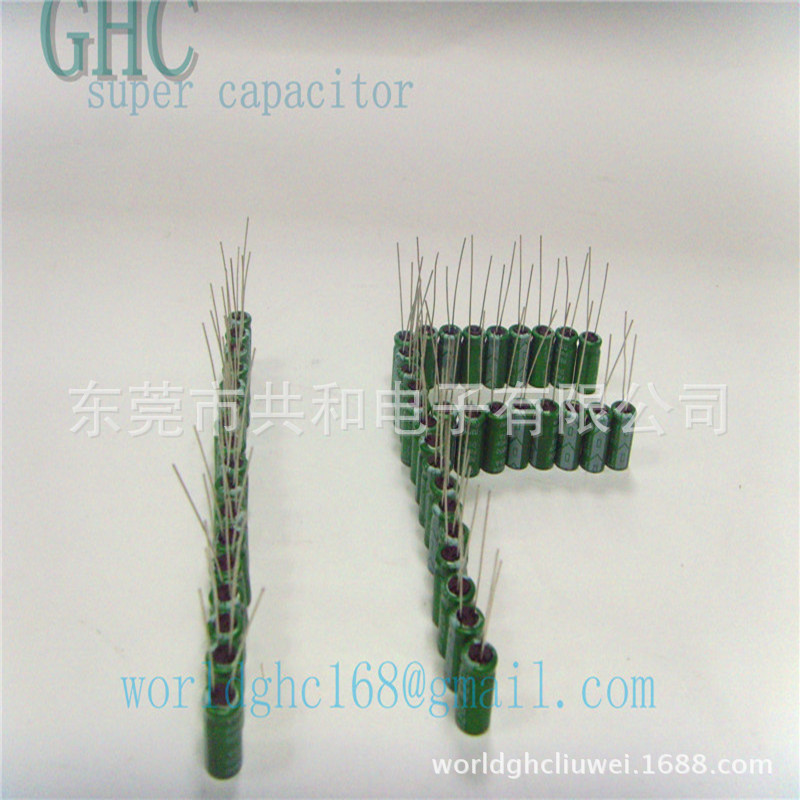 专业生产销售 超长耐用2.7V1F 超级电容 玩具飞机专用