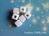 Plastic square beads