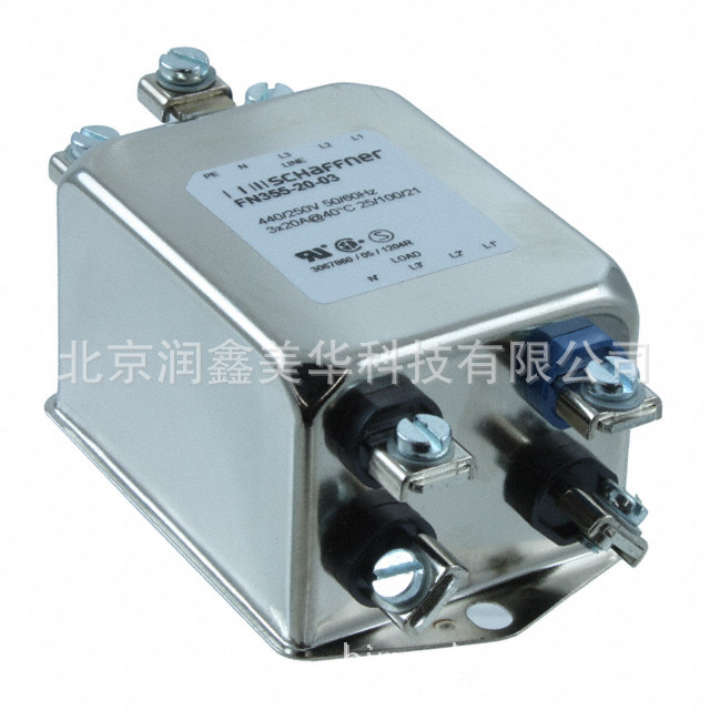 供应Schaffner 线路滤波器端接块单单级三相医用型FN355-20-03