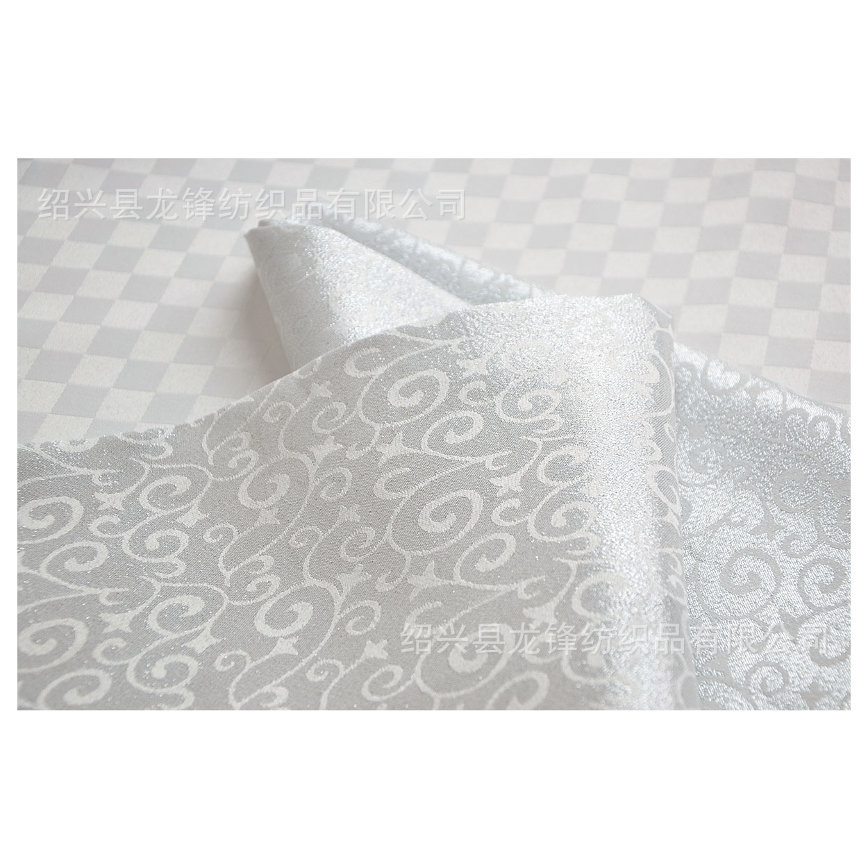 新品.金银丝提花面料120克/平方(幅宽1.5/1.8/2.8/3米）来样定织