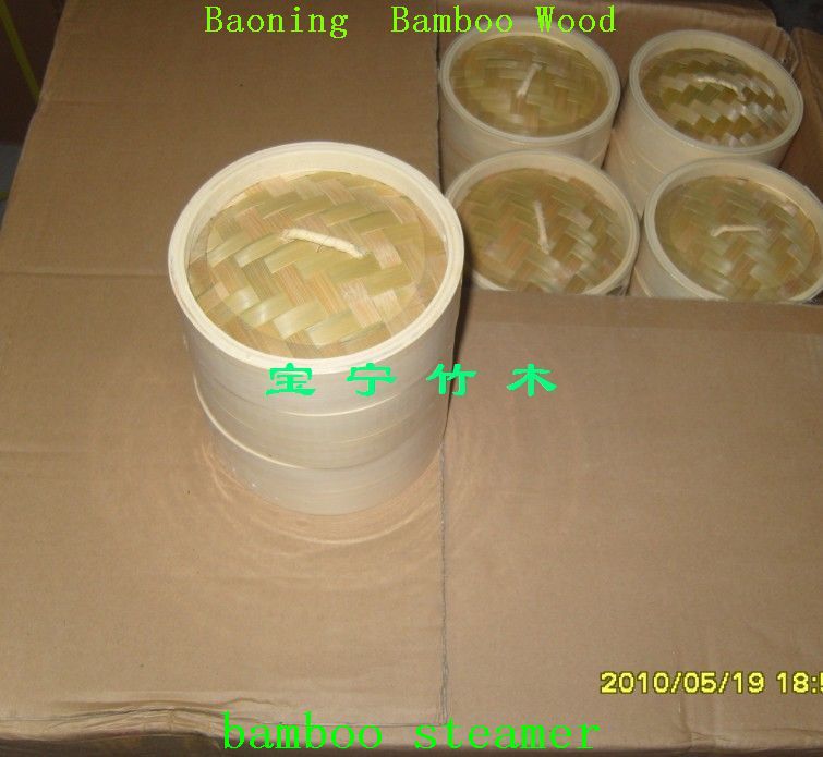 兩底一蓋13cmx13.5cm竹蒸籠