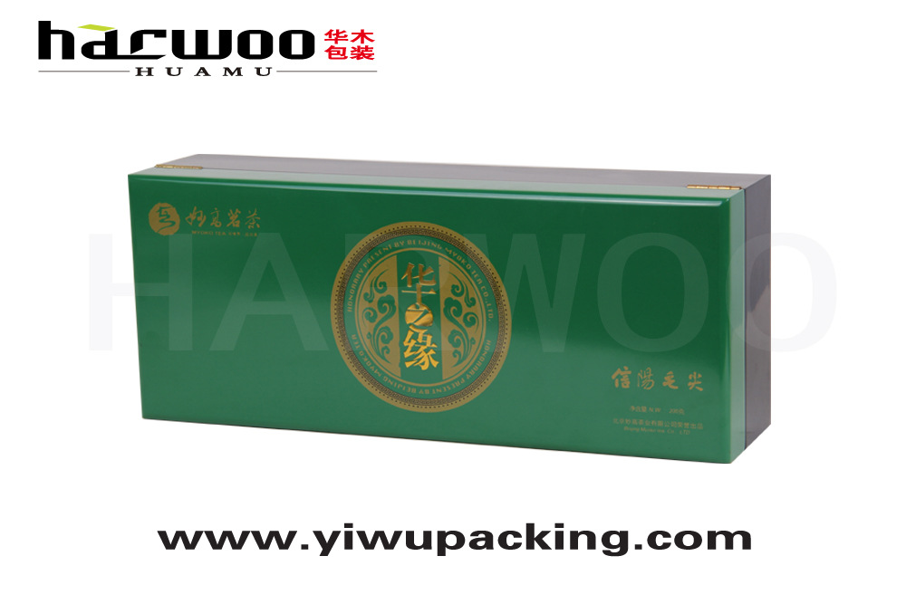 义乌定做茶叶包装盒 批发木质六安瓜片茶叶包装礼盒
