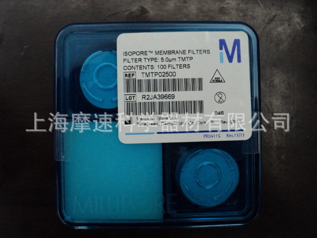 TMTP02500 millipore Isopore 表面滤膜，聚碳酸酯5.0 µm