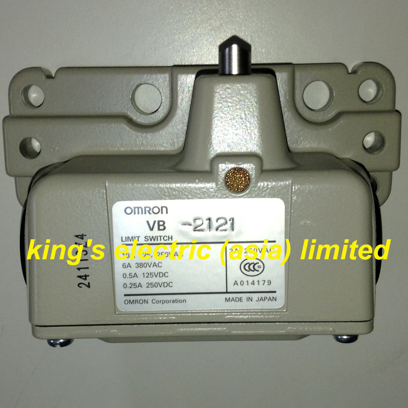 OMRON VB-2121 行程开关现货 阿里巴巴公司采购点