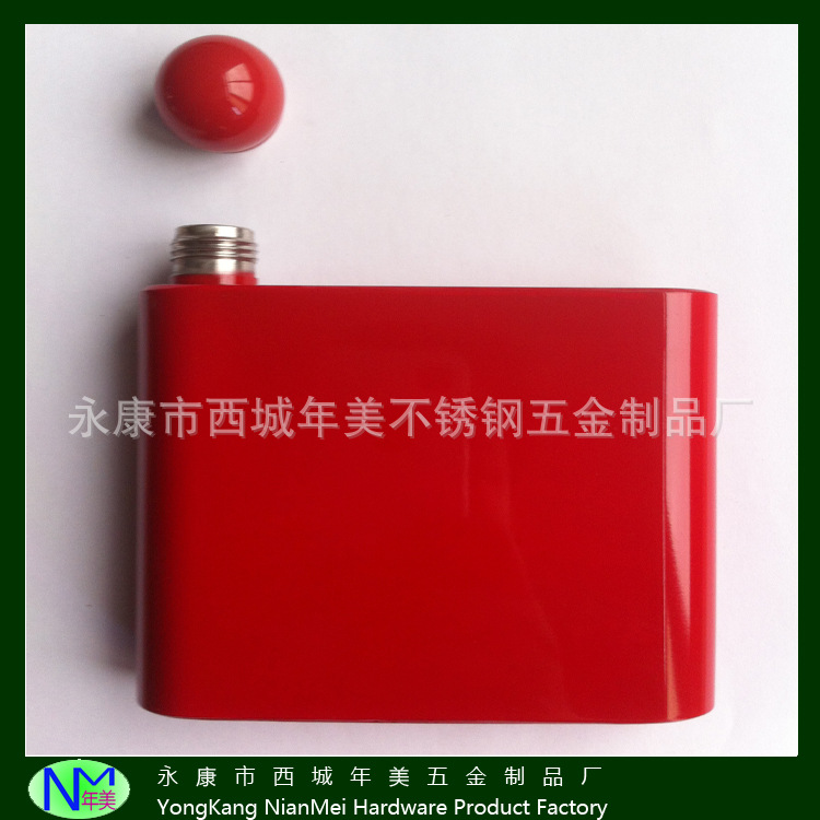 直销酒壶新款旗形不锈钢酒壶