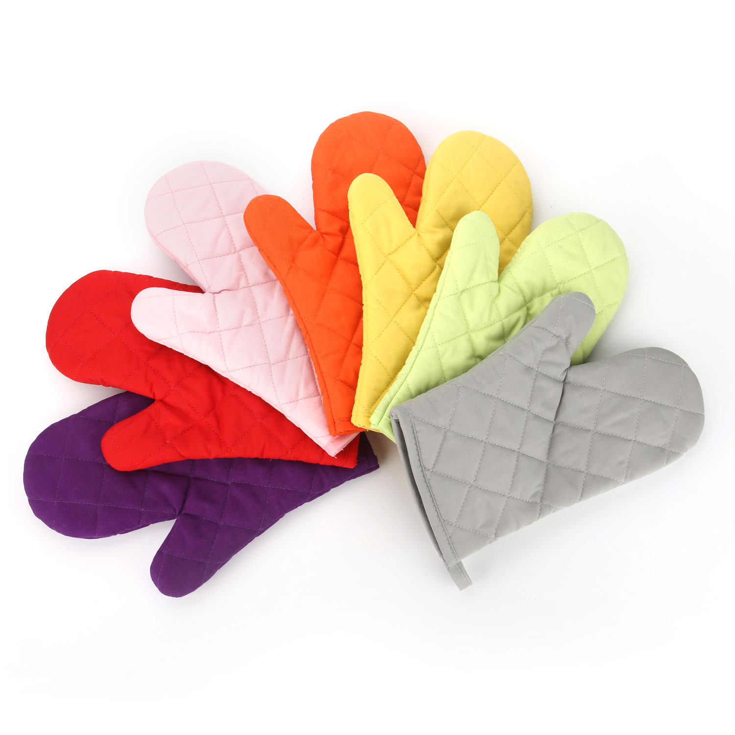 [Pure Color] Factory Thickened Microwave Oven Gloves, Special Heat Insulation, Anti-scald And High Temperature Resistant Kitchen For Baking Oven