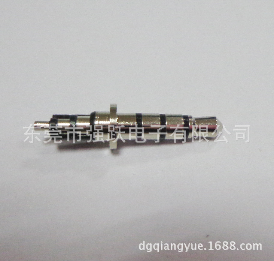 供应DC插针音频插针3.5*6.0*24.2四级插头