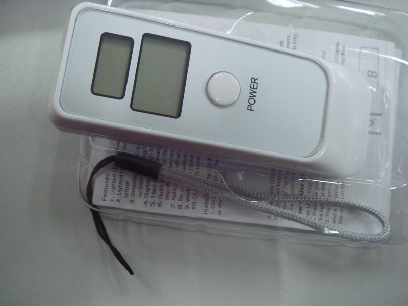 三合一吹气式酒精测试仪 呼吸式双屏检测仪 便携酒驾测试仪|ms