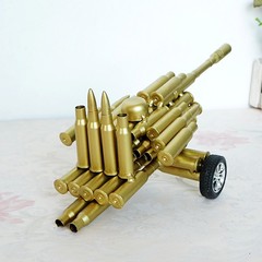 New Year's Latest Model Anti-Aircraft Cannon Model, Bullet Shell Model Replica, PLA Departure Gift 53 Cannon