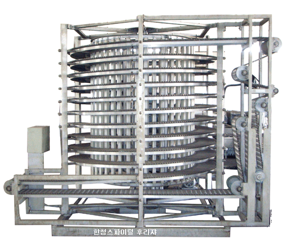 韩青食品机械 螺旋冷却器