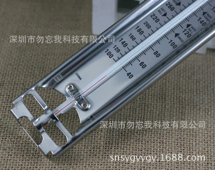 勿忘你WWD2糖浆温度计黑色手柄10