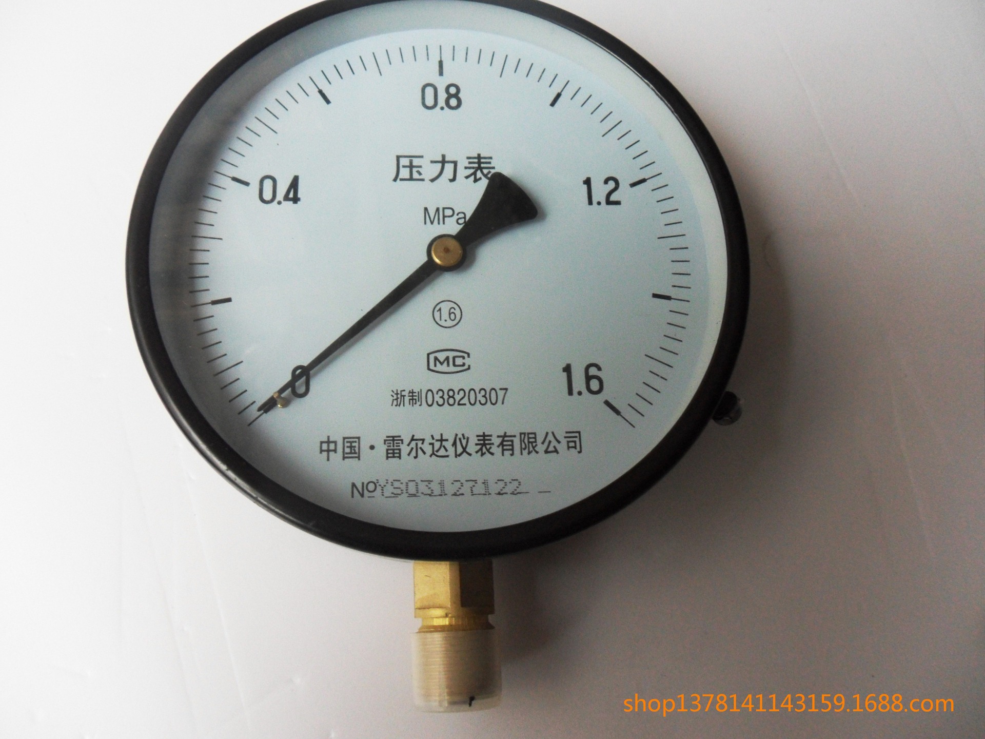 雷尔达普通径向压力表1