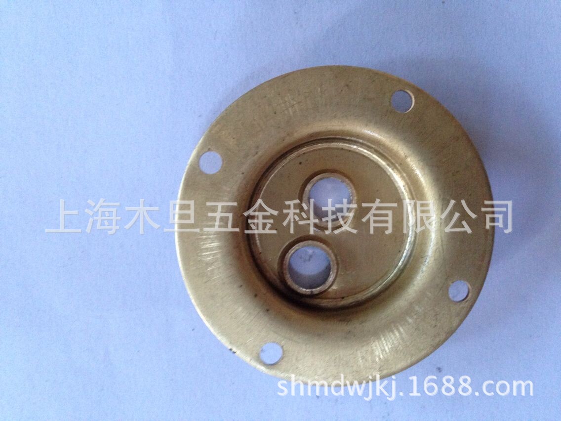 厂家专业生产模具黄铜皮冲压件法兰耐磨精密精工机械金属五金