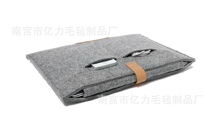 毛毡内胆包11寸13寸15寸airpro毛毡电脑包保护套笔记本毛毡包