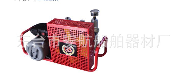 GS100空气呼吸器充气泵 100L空气呼吸器充气泵 充气泵