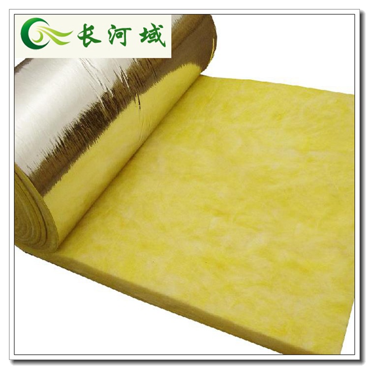 WW限时促销铝箔贴面玻璃棉卷毡 50mm离心玻璃棉保温卷毡