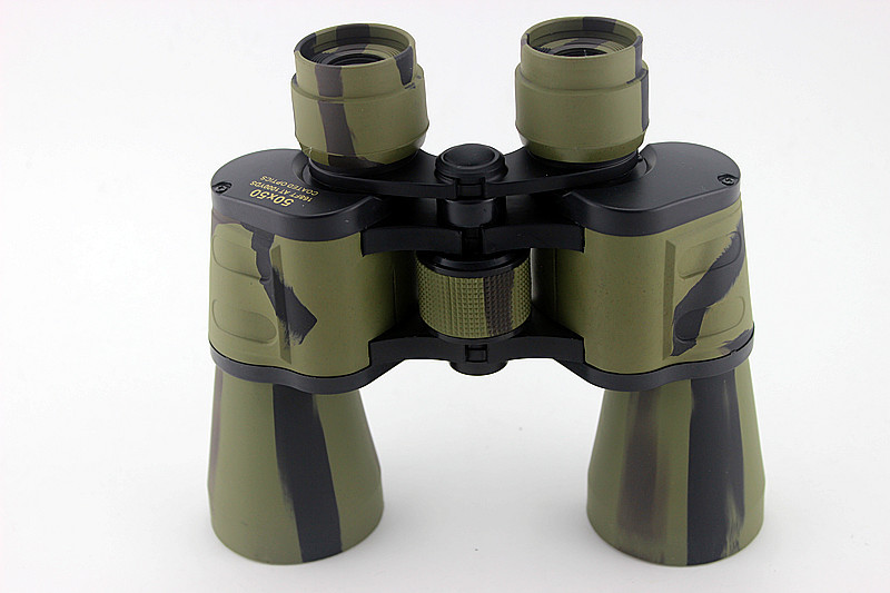 沙迷50X50高清双筒户外用双筒望远镜微光夜视