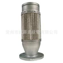 不銹鋼異徑大小頭管波紋管金屬軟管 溝槽法蘭管端軟連接頭
