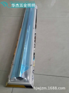 Supply clean lamps T8 T5 single tube double tube beveled white edge stainless steel purification lamps dust-free fluorescent lamps