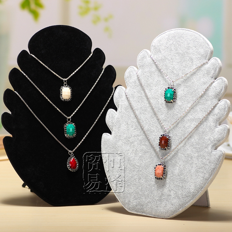 新品火焰形项链展示架首饰架道具饰品展示架项链收纳架项链架批