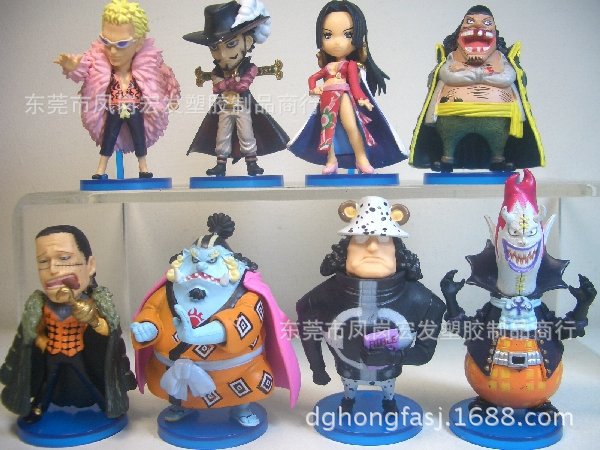 海賊王底座公仔玩具003