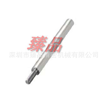 供应导向轴一端外螺纹带退刀槽型
