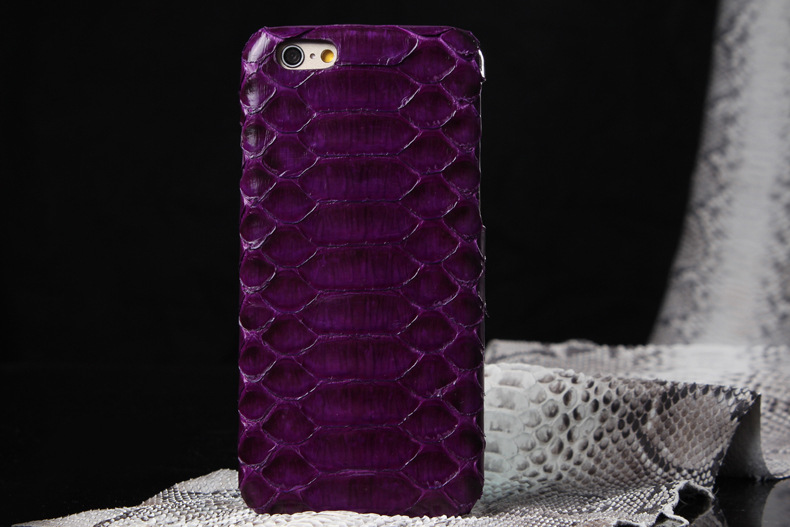 i-idea Handmade Luxury Genuine Real Python Snake Skin Leather Case Cove for Apple iPhone 6S Plus/6 Plus & iPhone 6S/6