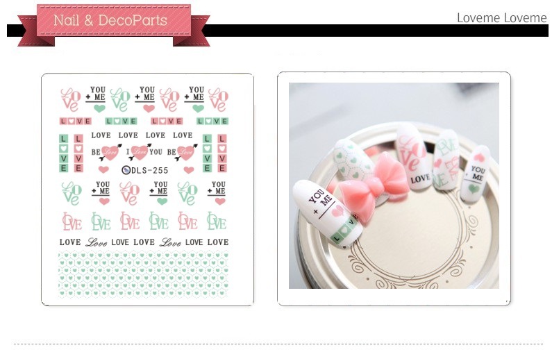 Sticker for manicure